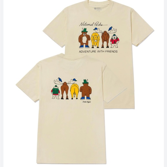 Parks Project Tops - NWOT Parks Project Adventure With Friends T-Shirt Size Large